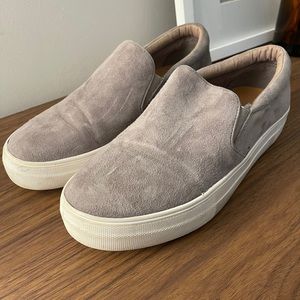 Steve Madden Suede Slide on Sneakers